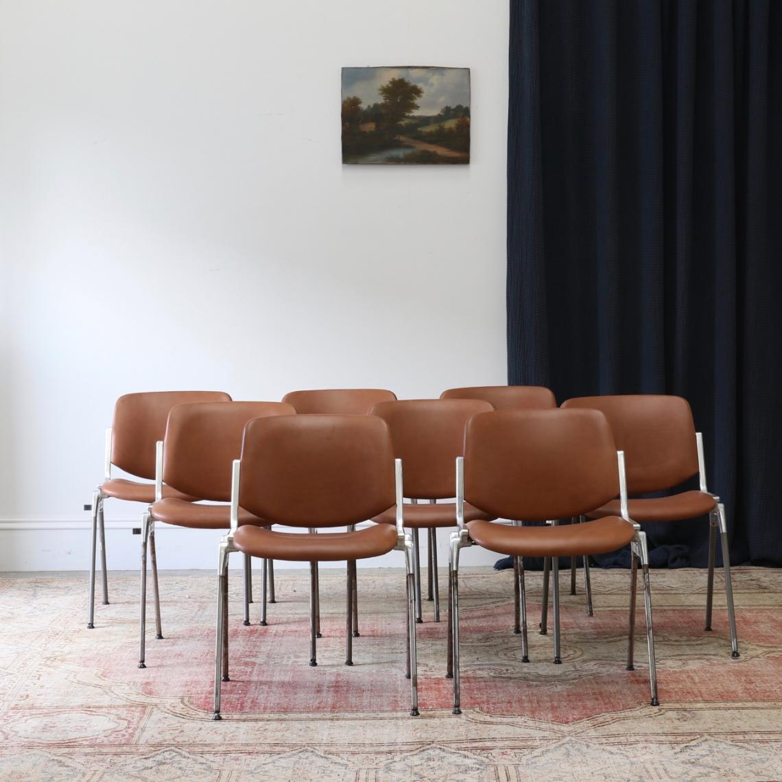 Castelli Chairs // Set of Eight